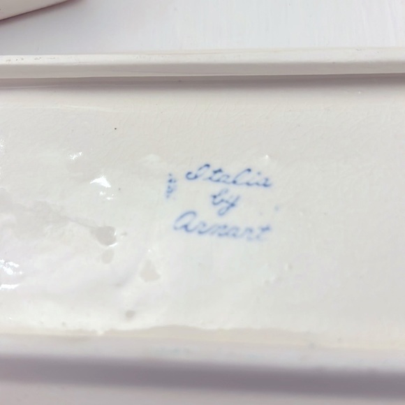 Italia by Arnart Creation Japan Salt Pepper Butter Dish Napkin Holder Spoon Rest - Picture 8 of 12